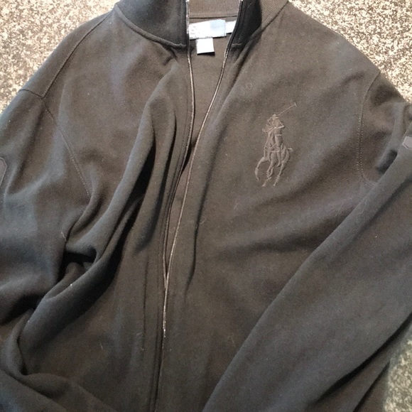 Polo Ralph Lauren Other - POLO RALPH LAUREN XL MEN BLACK JACKET LARGE PONY